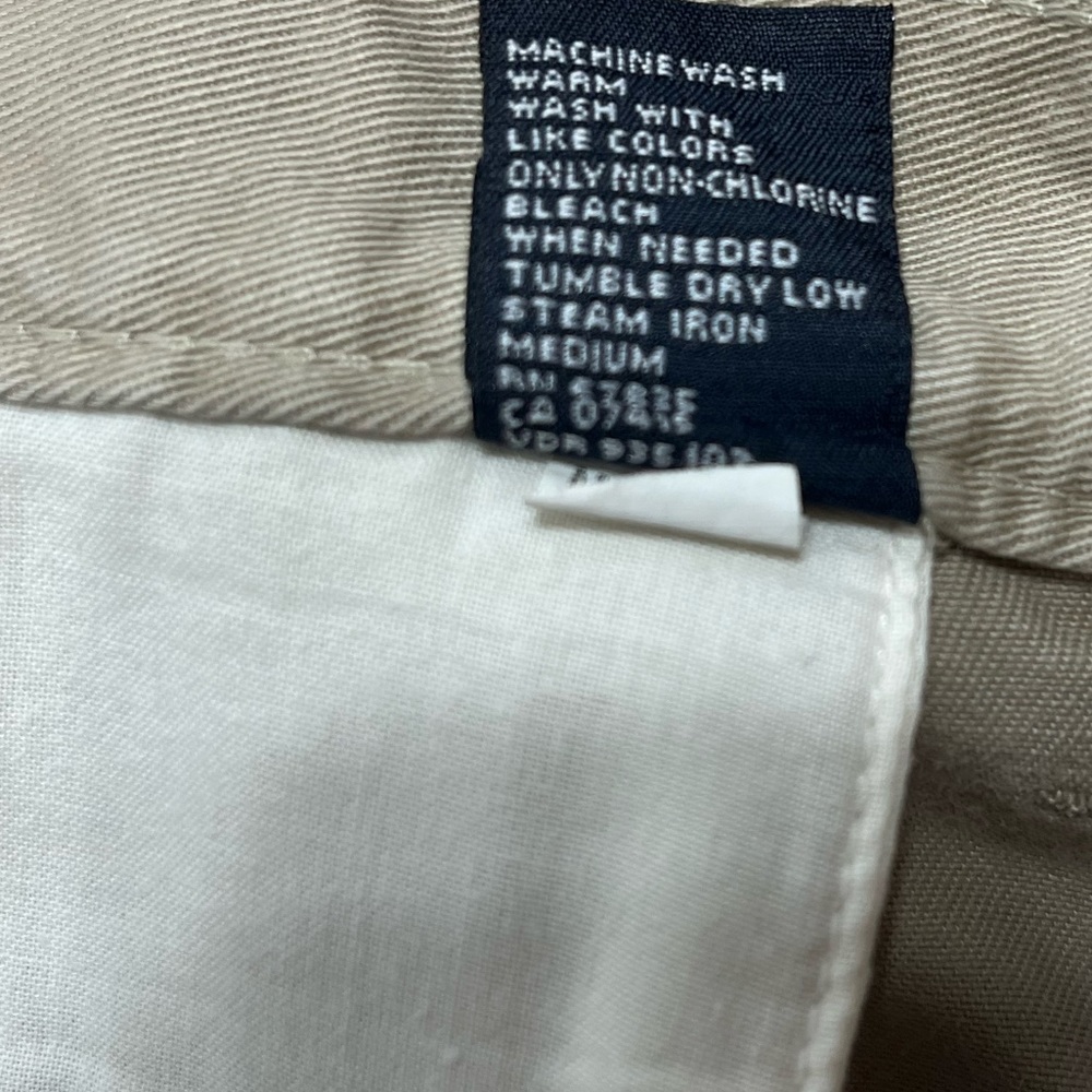 Men’s Nautica Pleated Front Khaki Shorts, Size 38 - Picture 11 of 12